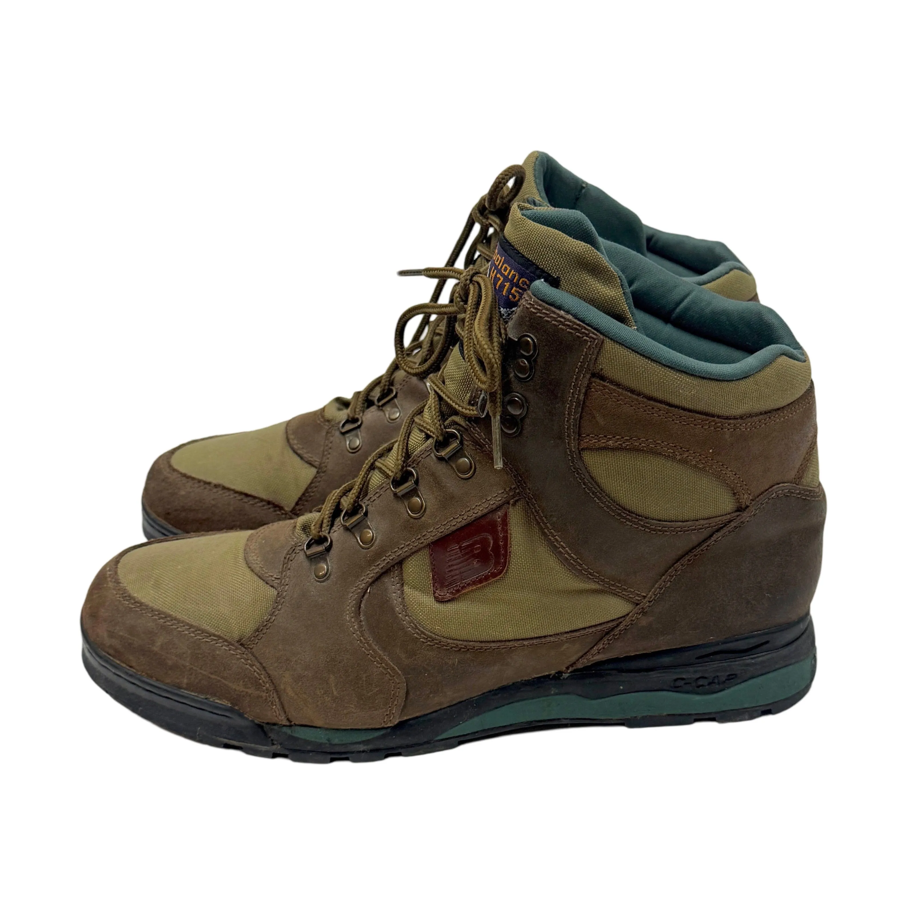 1990’S NEW BALANCE H715 RAINIER LEATHER HIKING BOOTS 16