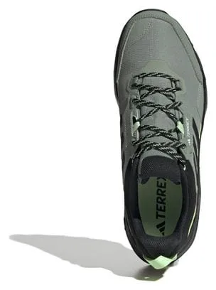 adidas Terrex AX4 GTX Hiking Boots Green Black Men's