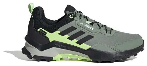 adidas Terrex AX4 GTX Hiking Boots Green Black Men's