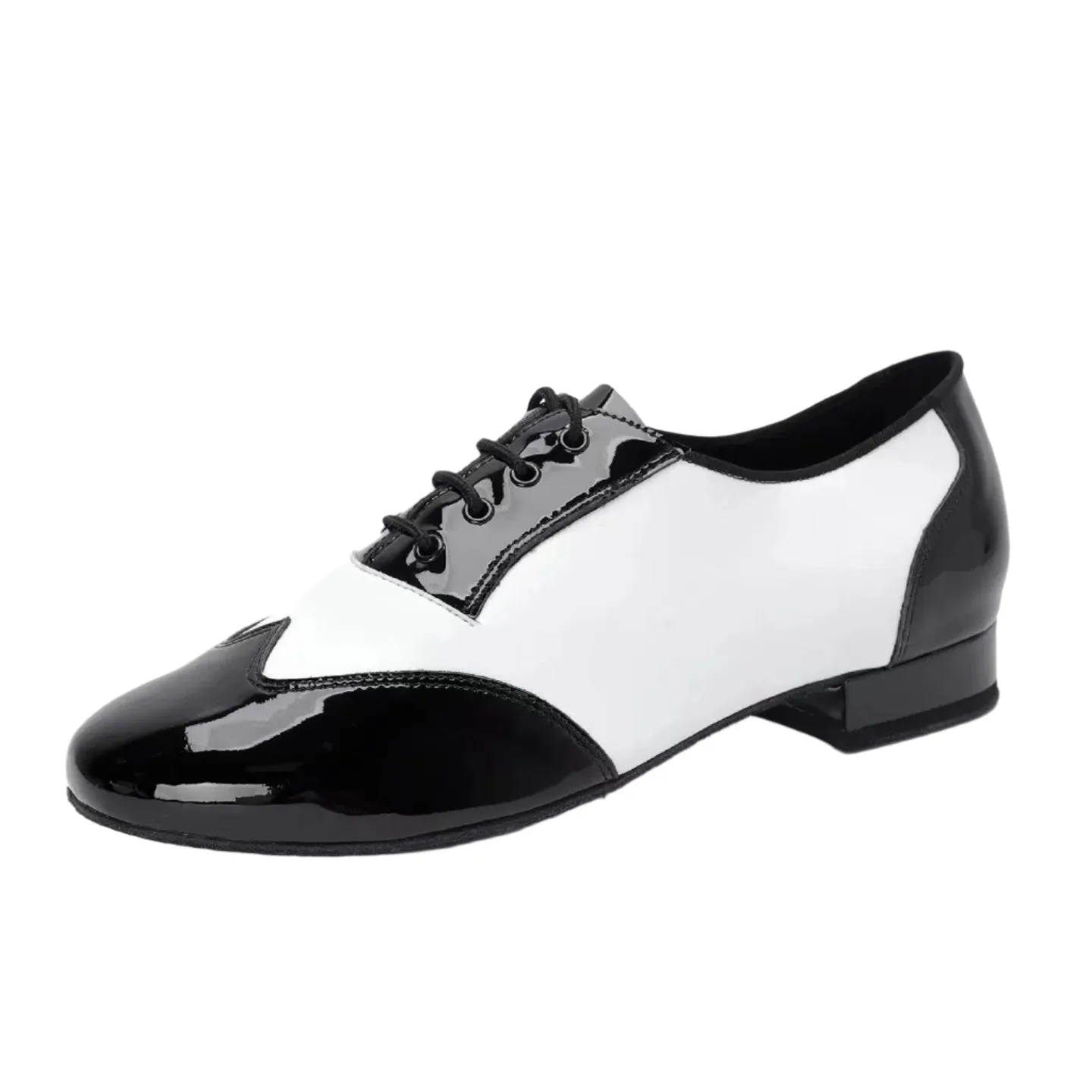 AILIANWU.B005ME MALE MENS BALCK AND WHITE BALLROOM DANCE SHOES