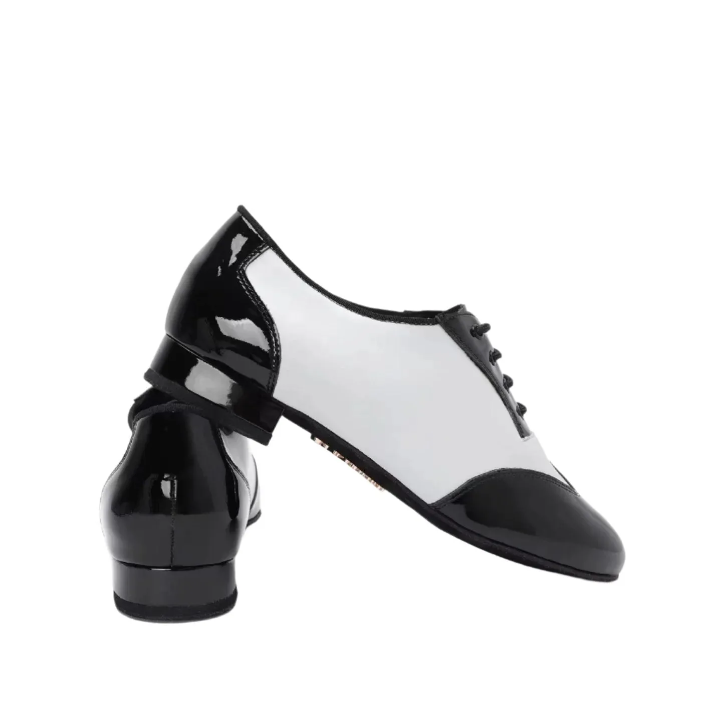 AILIANWU.B005ME MALE MENS BALCK AND WHITE BALLROOM DANCE SHOES