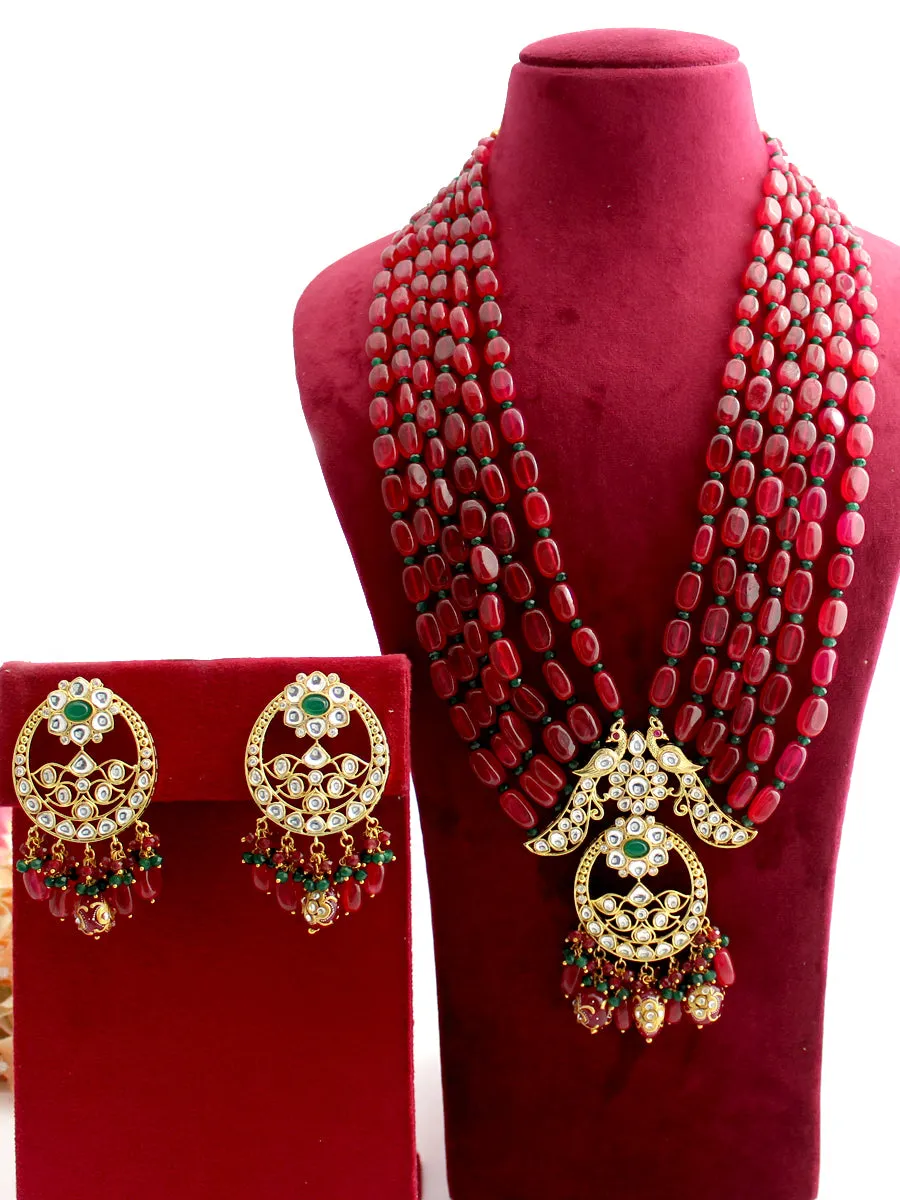 Akshara Long Necklace Set