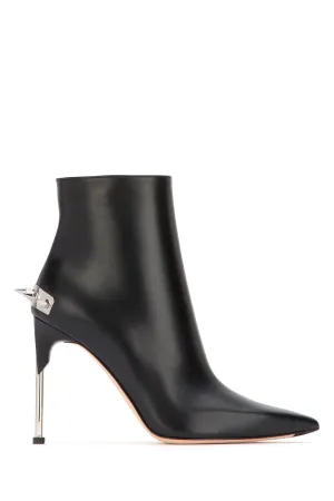 Alexander McQueen Studded Heel Ankle Boots