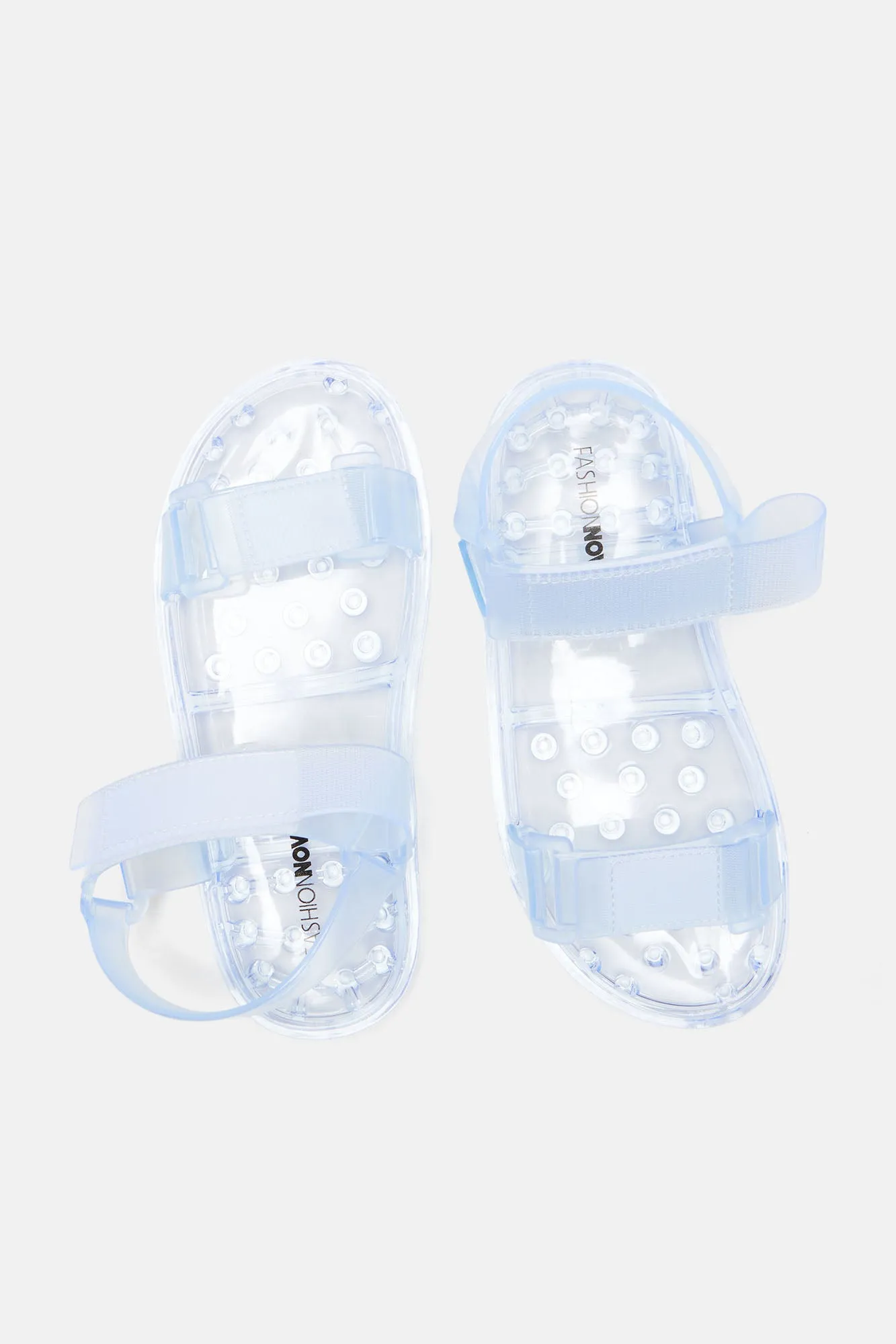 All Good Days Flat Sandals - Clear