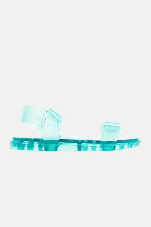 All Good Days Flat Sandals - Turquoise