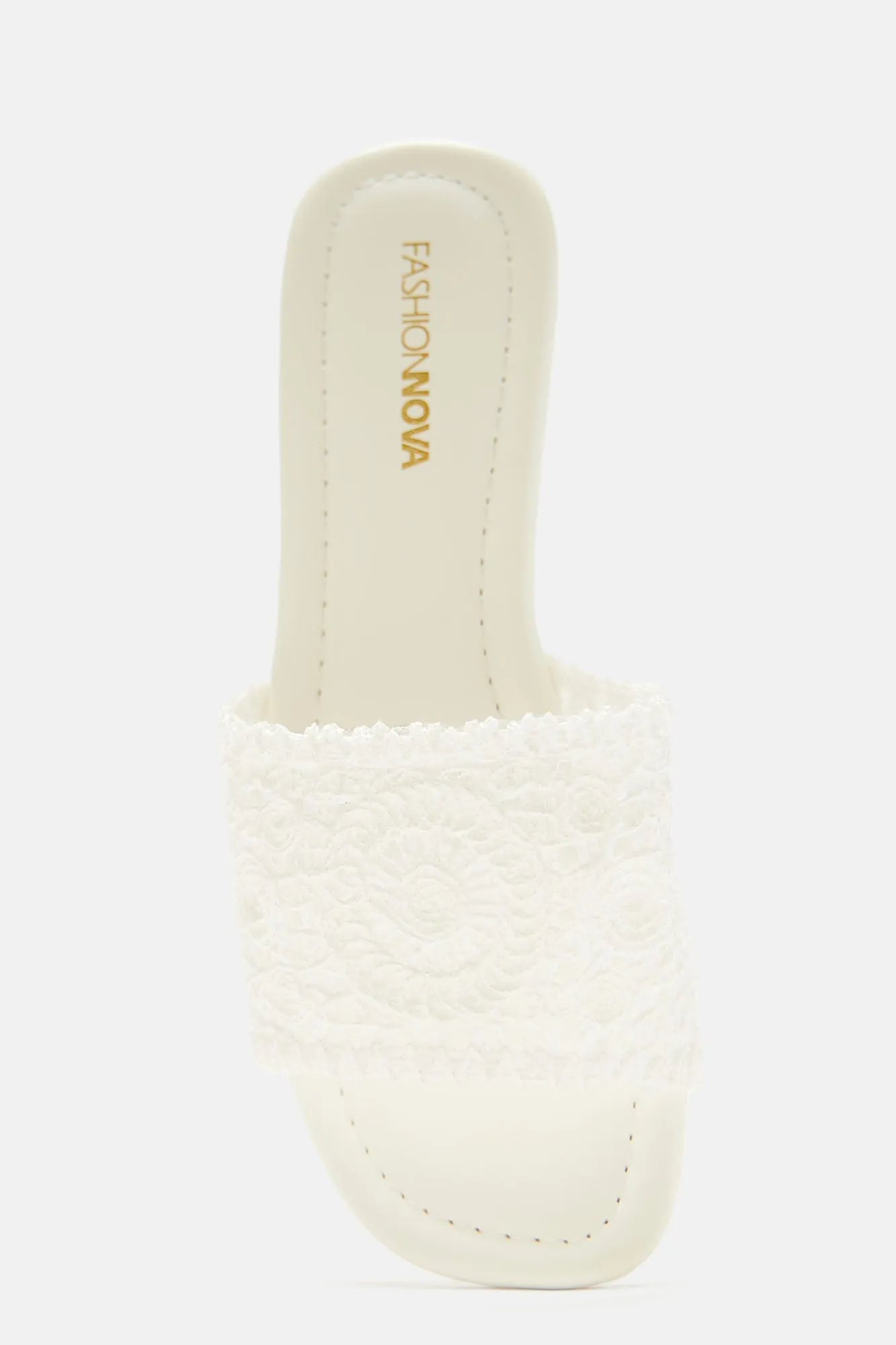 Always Carefree Flat Sandals - White