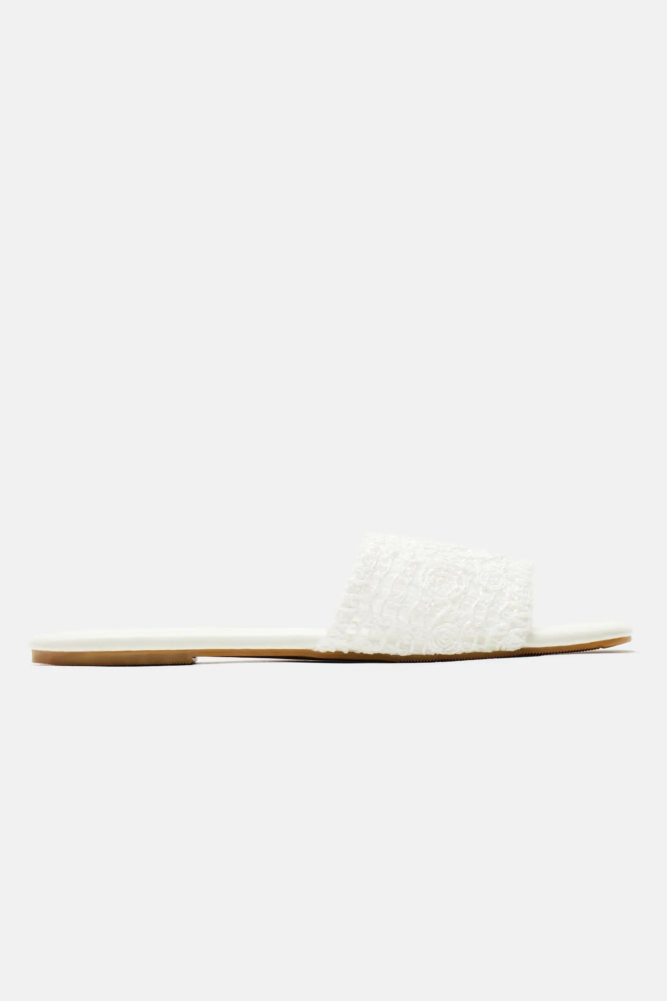 Amozae-Always Carefree Flat Sandals - White