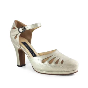 AN: Monte Esencia: Brushed Platinum  | 3.5 Torre | MED | Suede Sole | Limited Edition