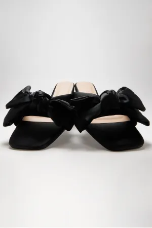Arabella Flat Sandals - Black