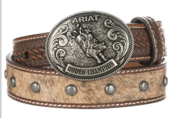 ARIAT Boy's Studded Bullrider Western Belt