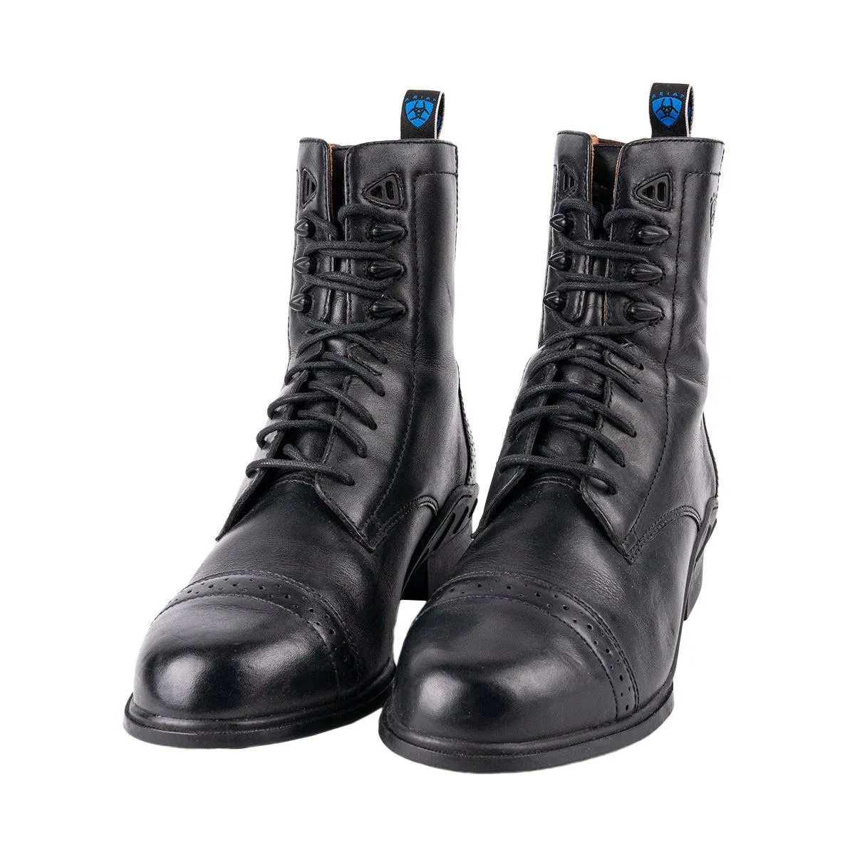 Ariat Heritage Riding Casual Boots Leather Black Colour For Men
