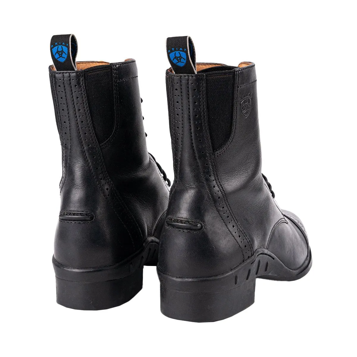 Ariat Heritage Riding Casual Boots Leather Black Colour For Men