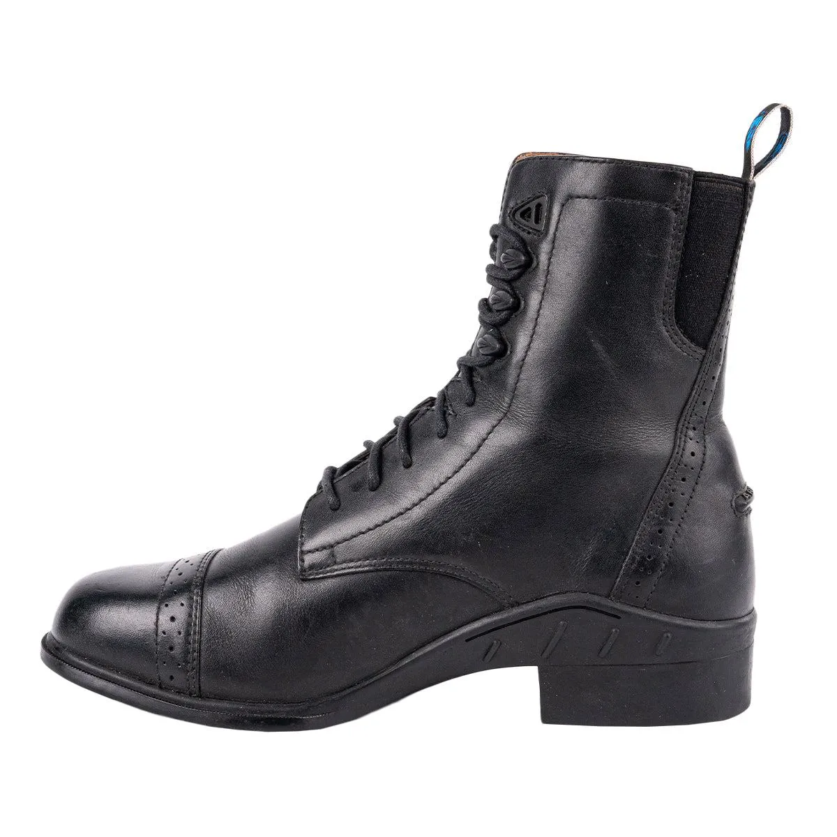 Ariat Heritage Riding Casual Boots Leather Black Colour For Men