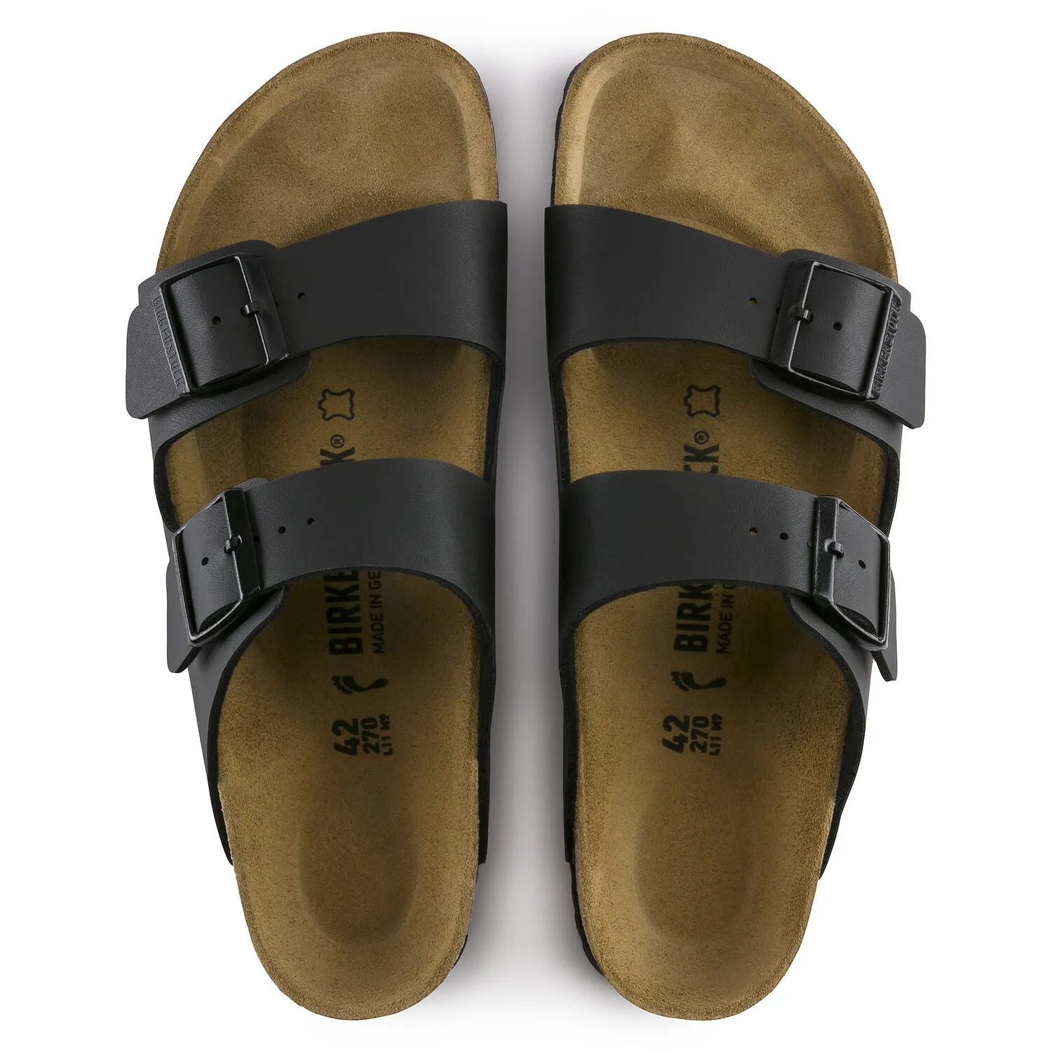 ARIZONA NATURAL LEATHER | BLACK (NARROW)