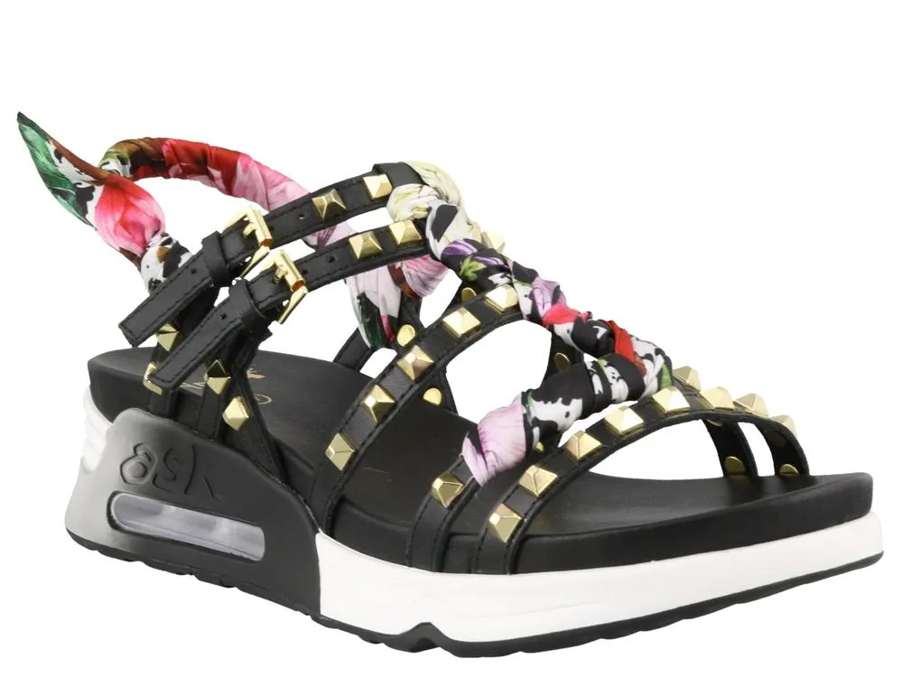 Ash Lilly Studded Wrap Detail Sandals