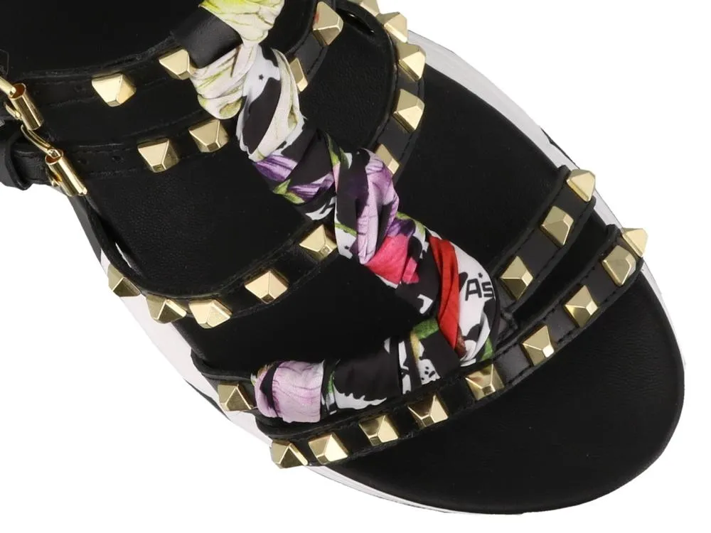 Ash Lilly Studded Wrap Detail Sandals
