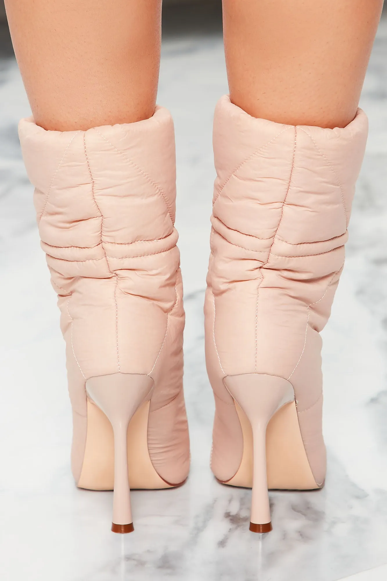 Baddie Moves Booties - Blush
