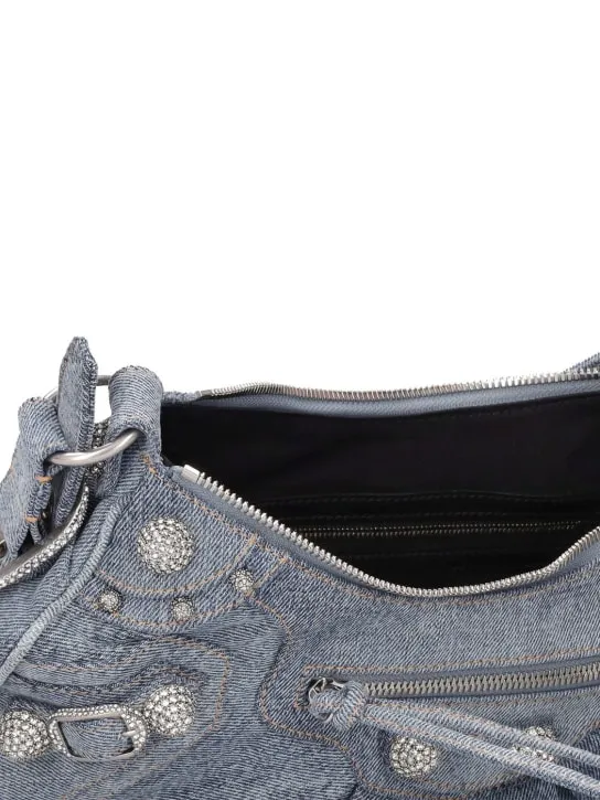 Balenciaga   Small Le Cagole denim bag 