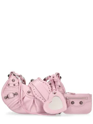 Balenciaga   XS Le Cagole leather shoulder bag 