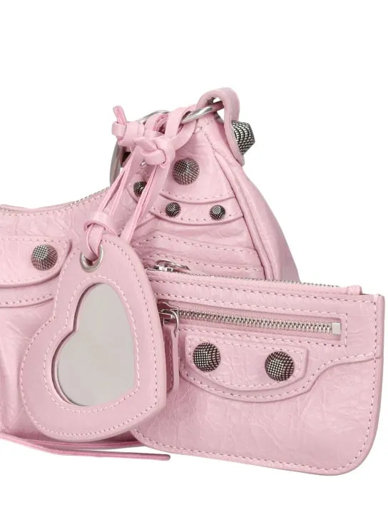 Balenciaga   XS Le Cagole leather shoulder bag 