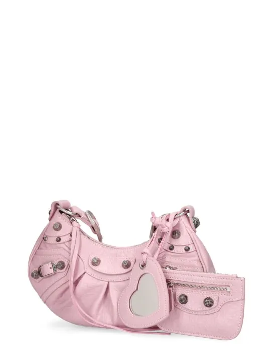 Balenciaga   XS Le Cagole leather shoulder bag 
