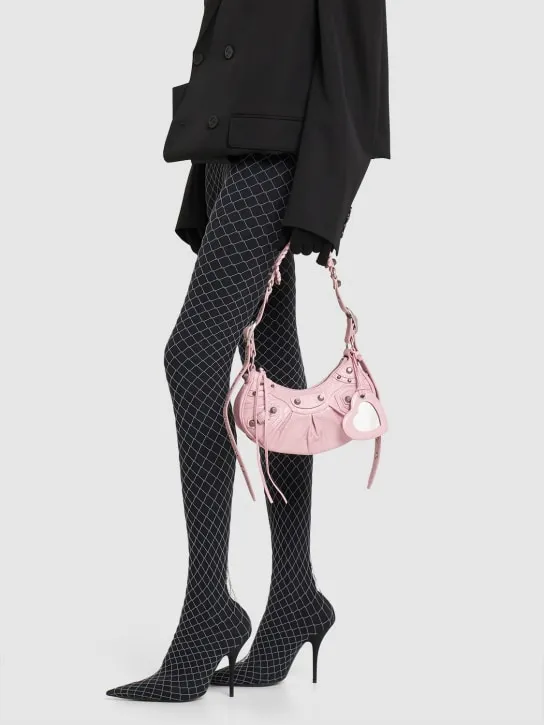 Balenciaga   XS Le Cagole leather shoulder bag 