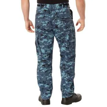 BDU Pants | Tactical Pants For Men | Sky Blue Digital Camouflage