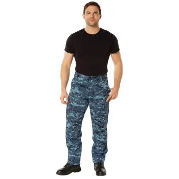 BDU Pants | Tactical Pants For Men | Sky Blue Digital Camouflage