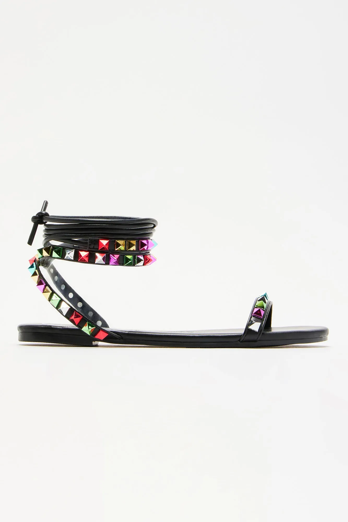 Better With You Flat Sandals - Black