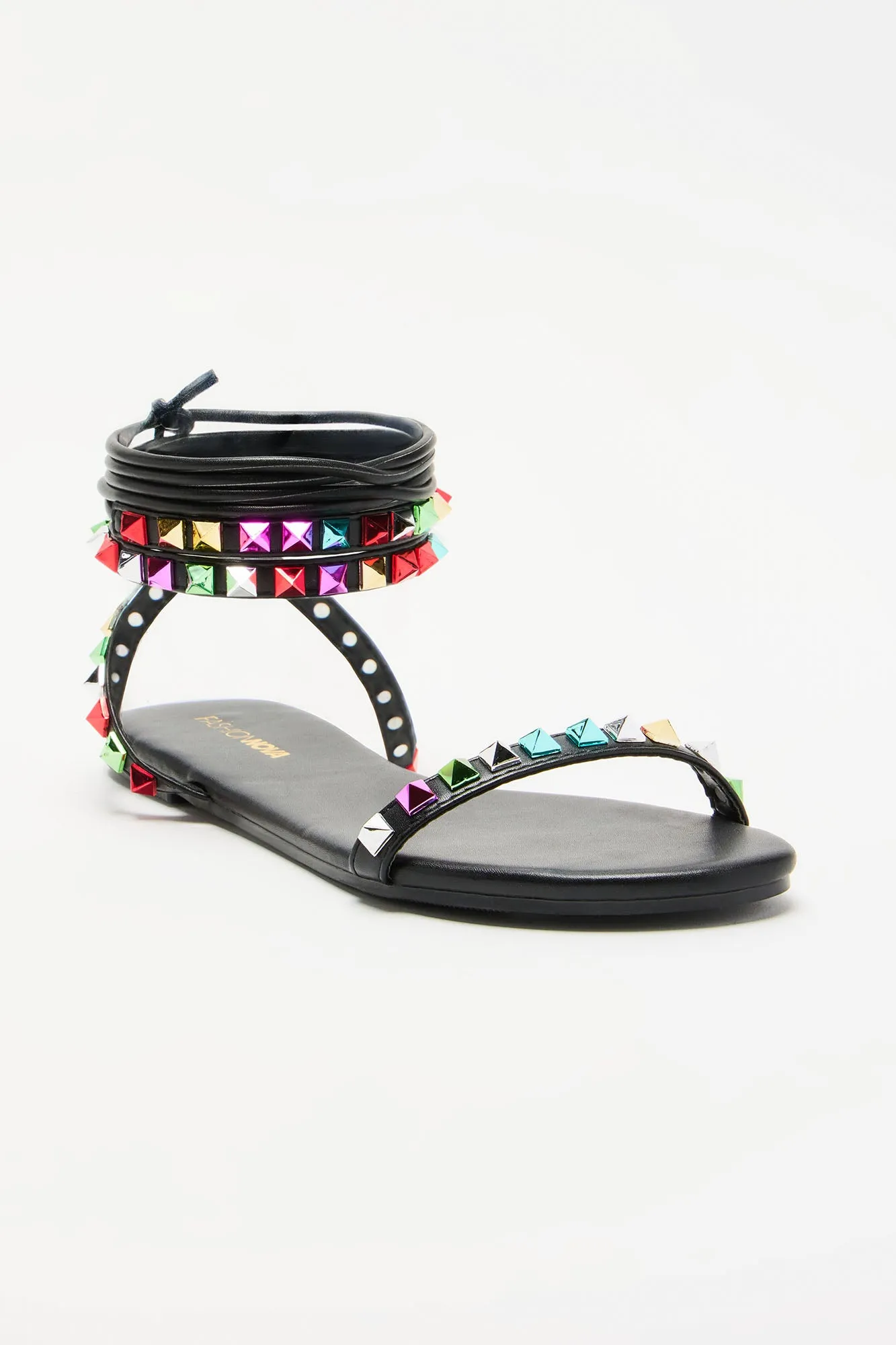 Better With You Flat Sandals - Black