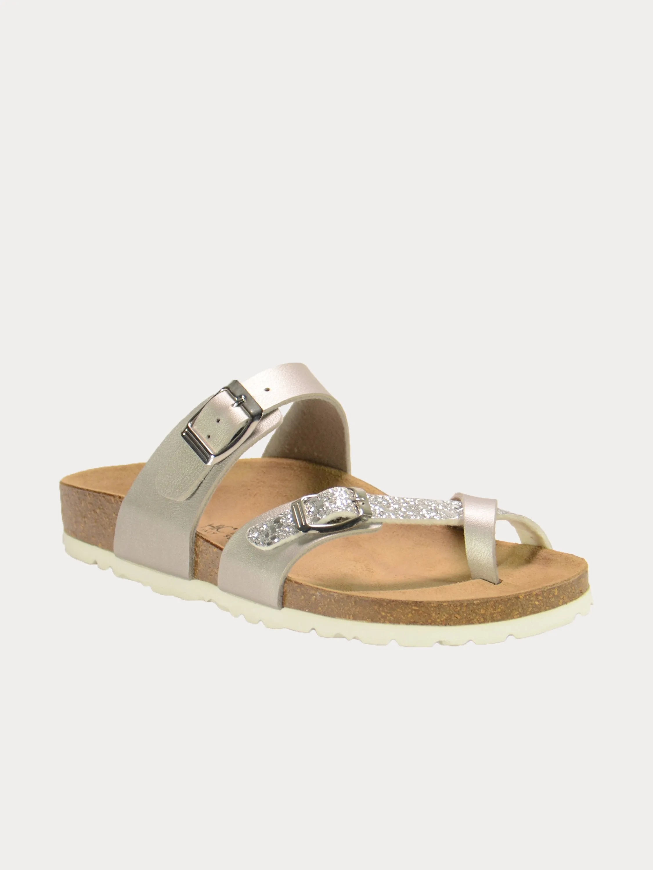 Biochic Women's Lock Flat Sandals