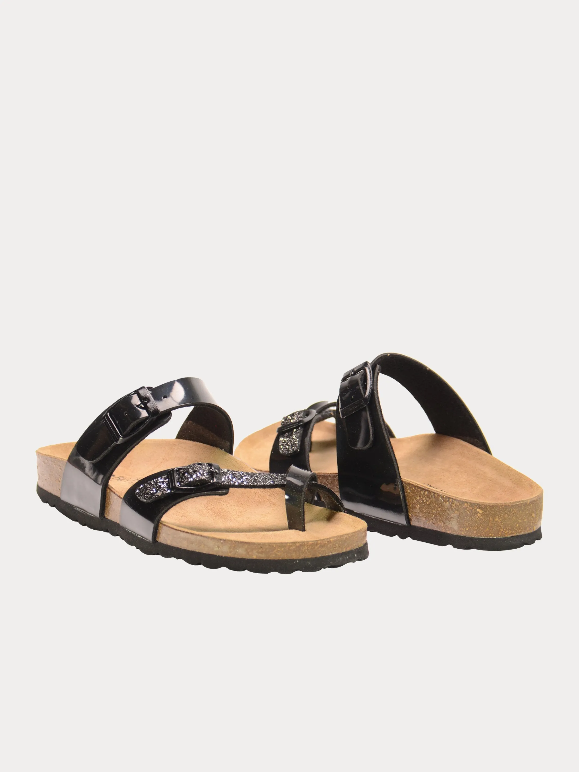 Biochic Women's Lock Flat Sandals