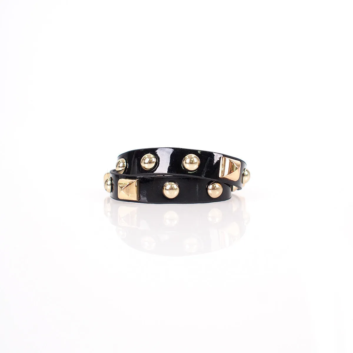 Black Gold Stud Wrap