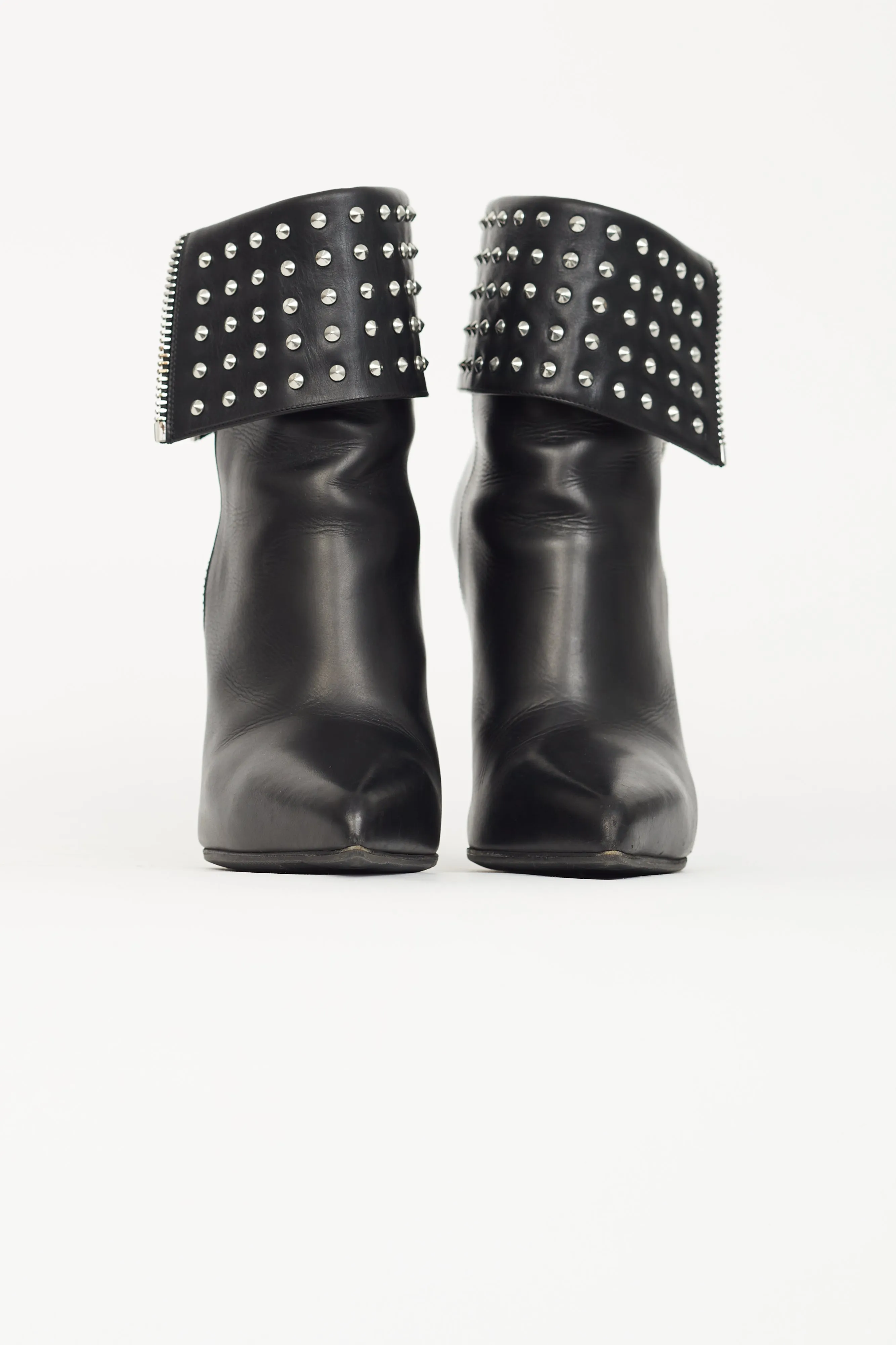 Black Studded Ankle Boot