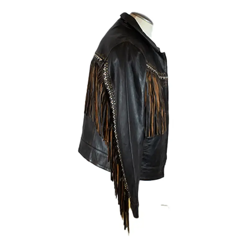 BOL Women's Fringed Western Button up Jacket