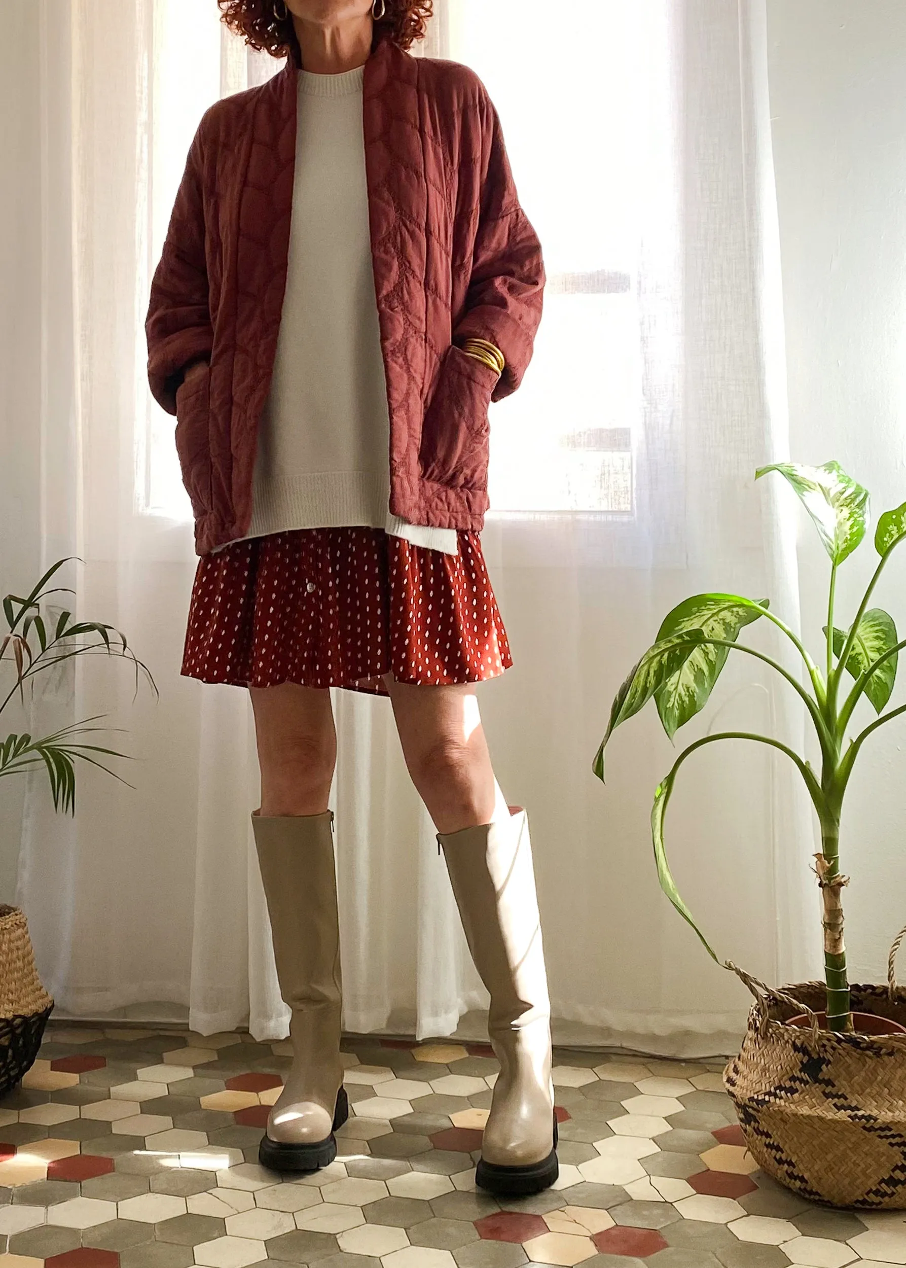 BOTAS DANIELA TAUPE