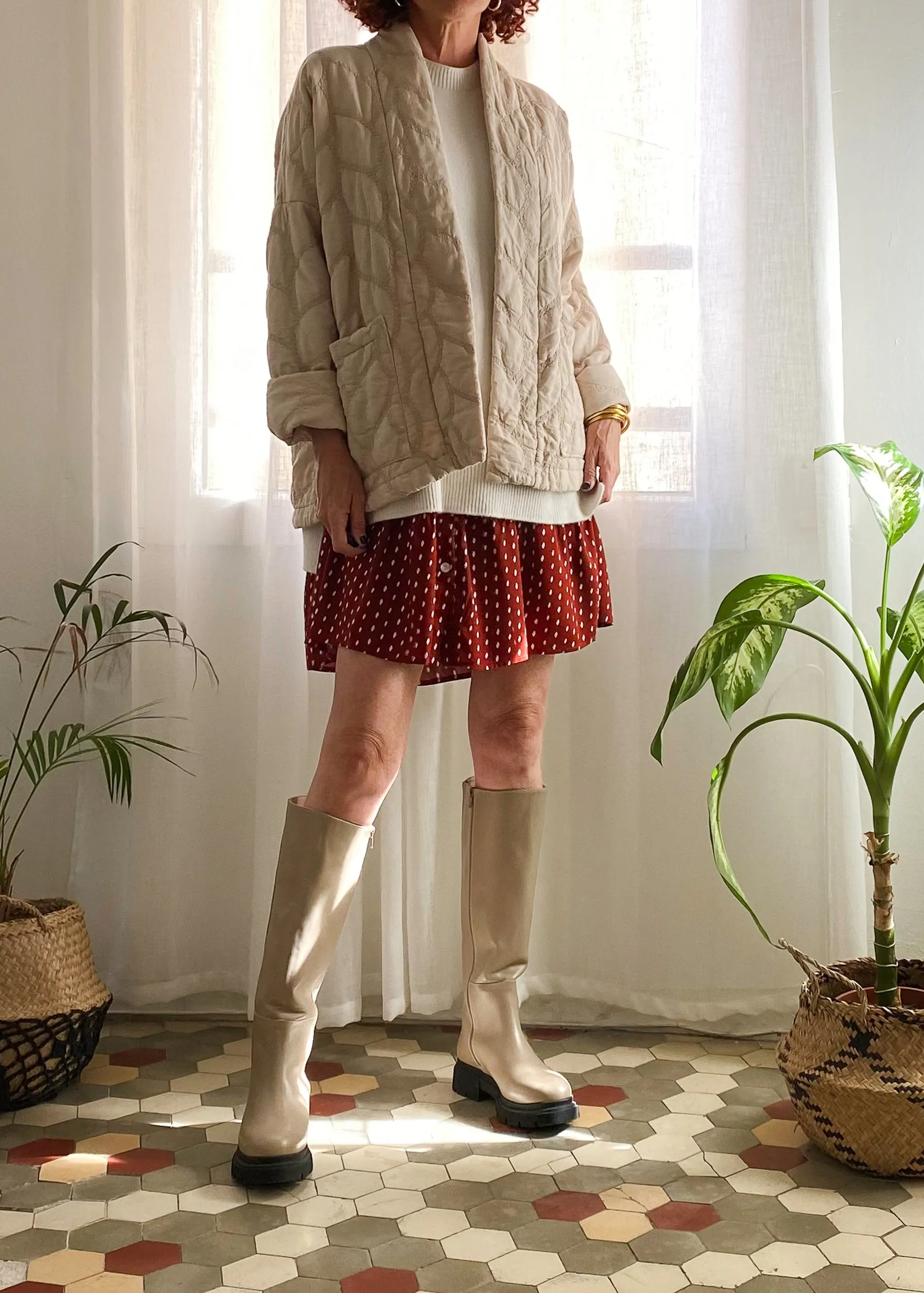 BOTAS DANIELA TAUPE