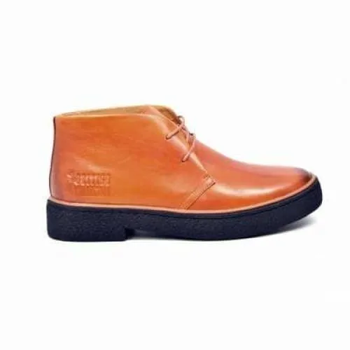 British Walkers Playboy Classic Men's Cognac Tan Leather
