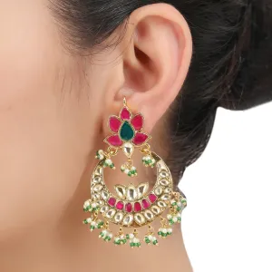 CHANDA KUNDAN ASISTHA EARRING
