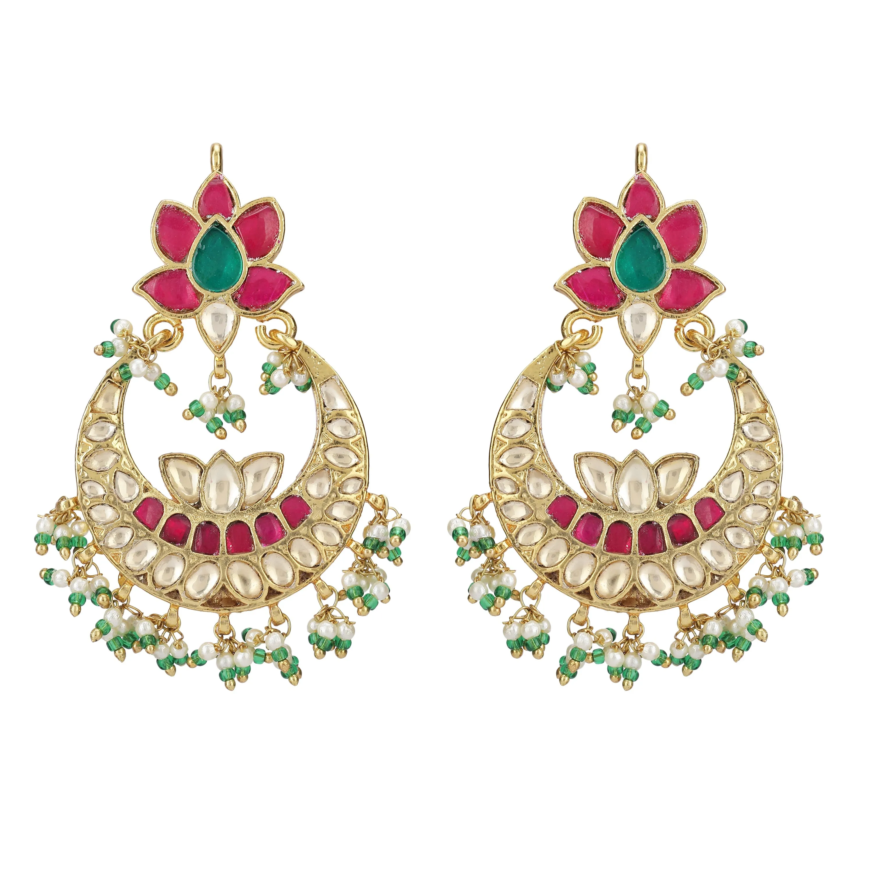 CHANDA KUNDAN ASISTHA EARRING