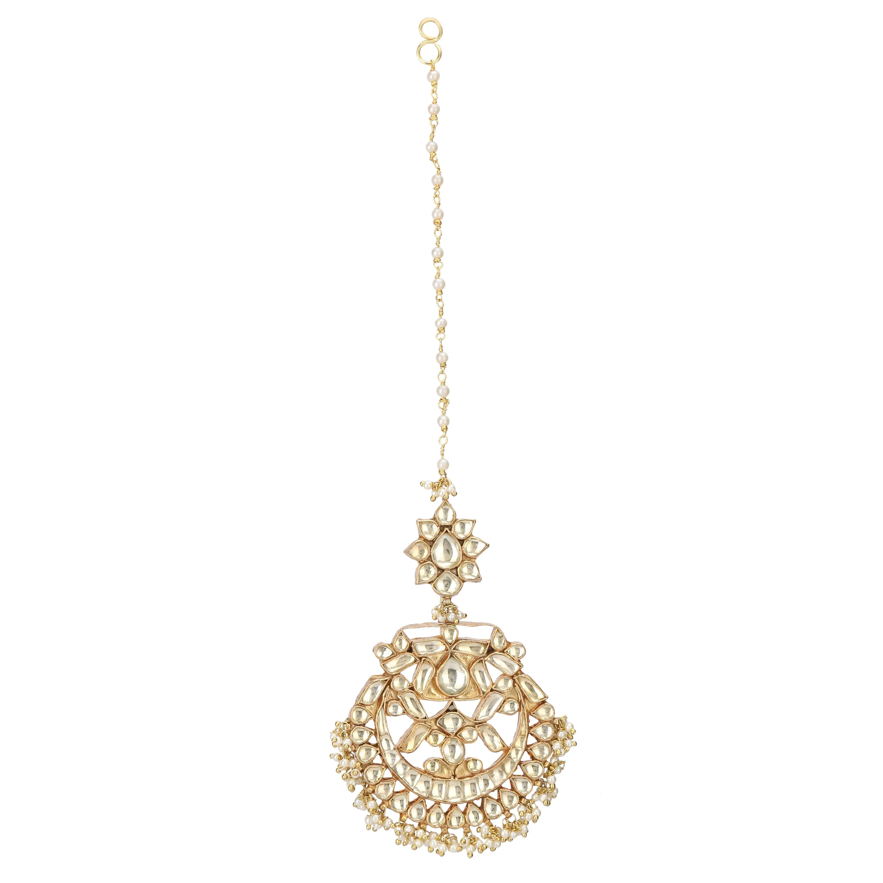 CHANDA KUNDAN QADIRA EARRING
