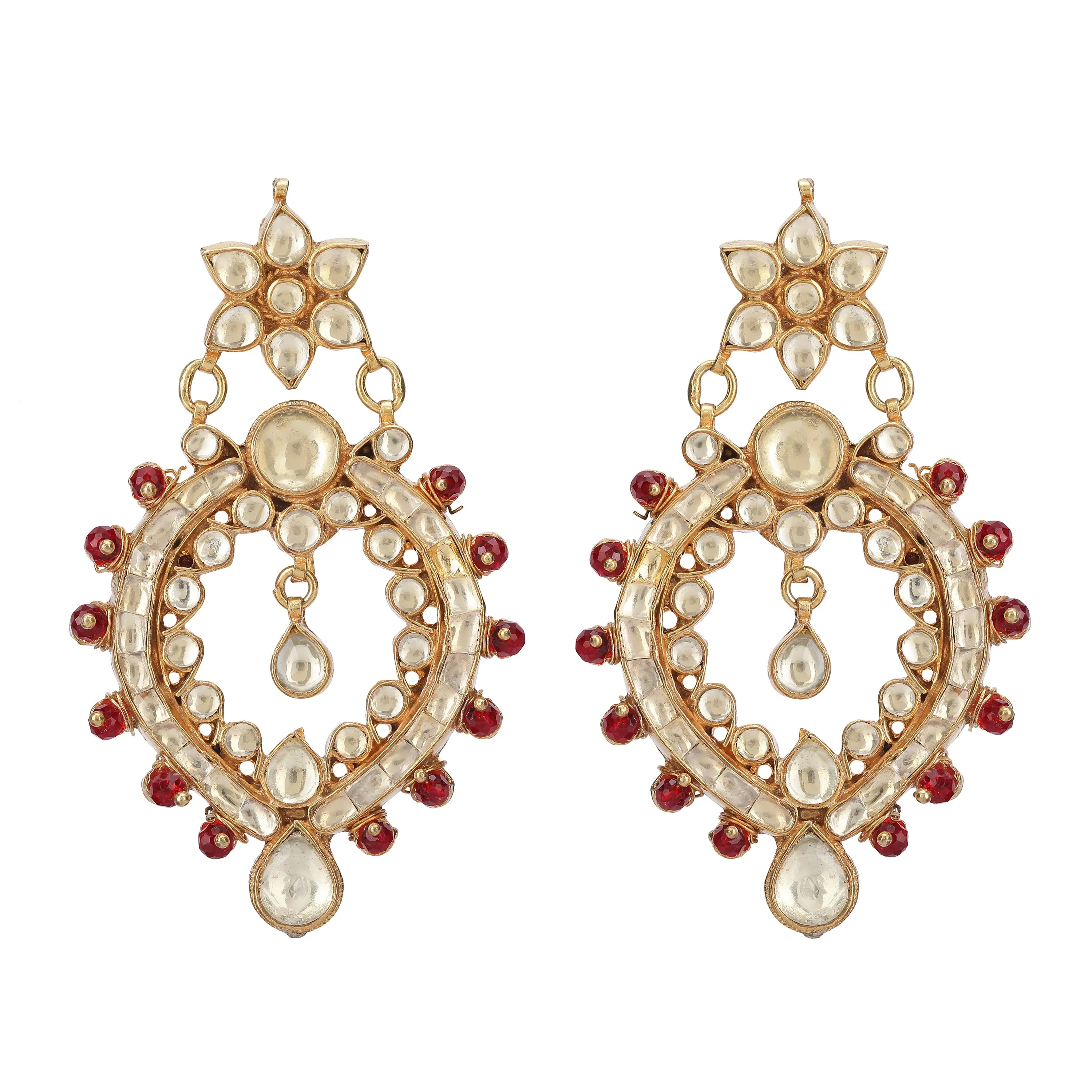 CHANDA KUNDAN SHRI EARRING