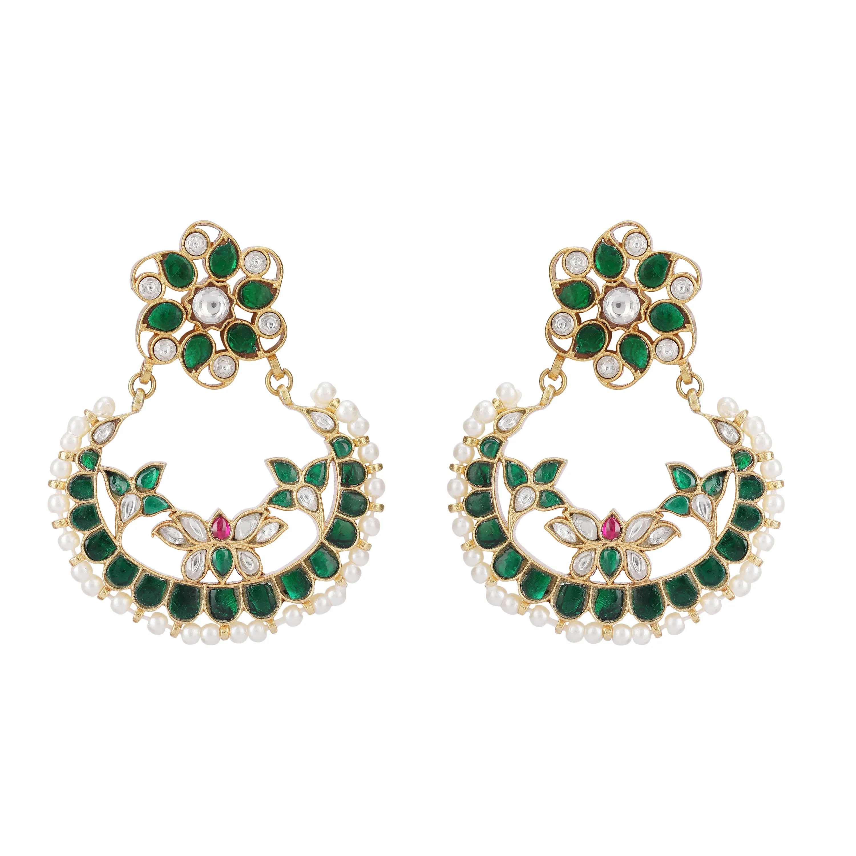 CHANDA KUNDAN SIYA EARRING