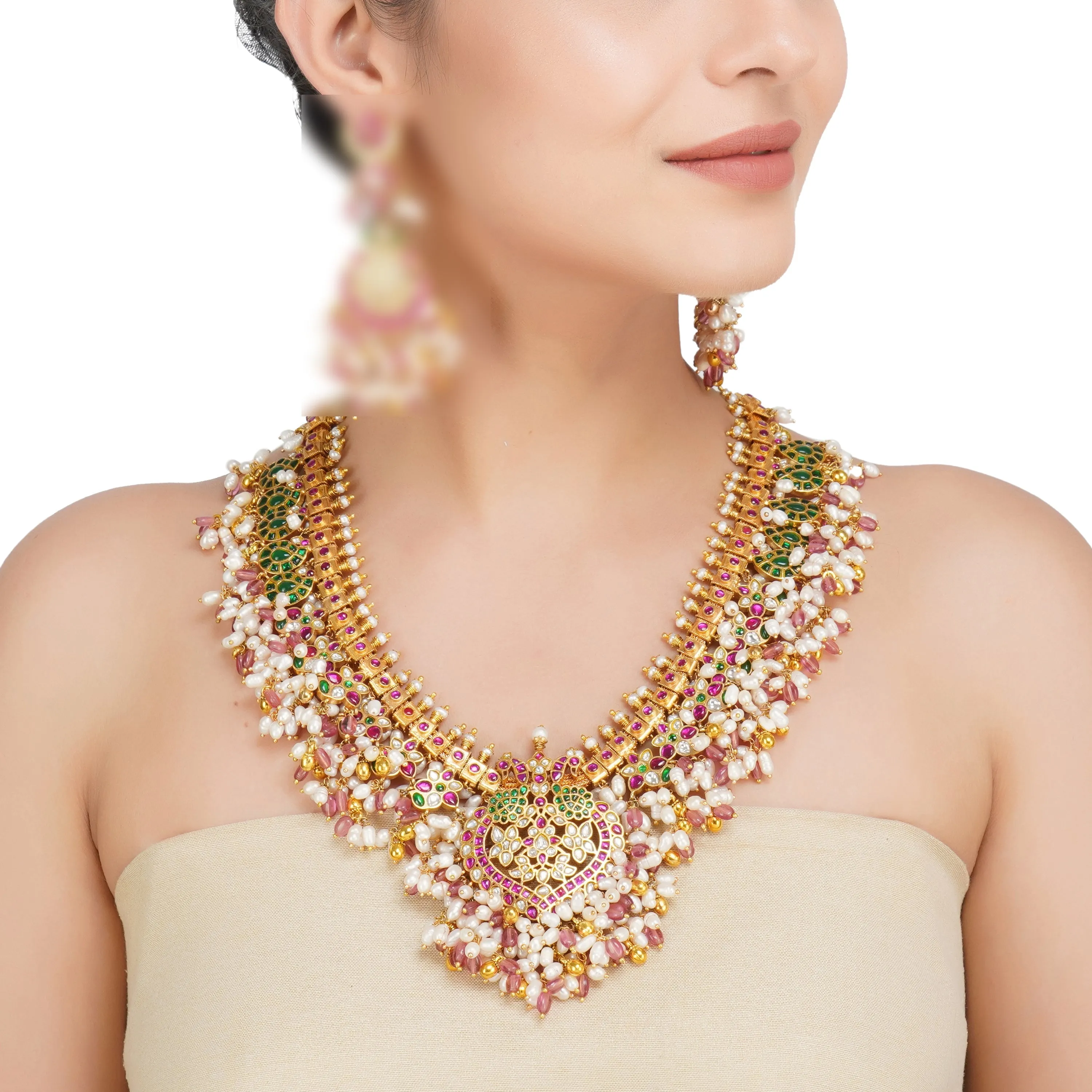 CHATHRESH LONG NECKLACE