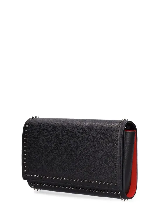 Christian Louboutin   Paloma leather clutch w/spikes 