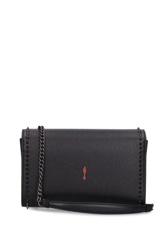 Christian Louboutin   Paloma leather clutch w/spikes 
