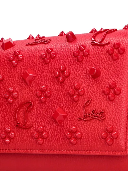 Christian Louboutin   Paloma Loubinthesky leather clutch 