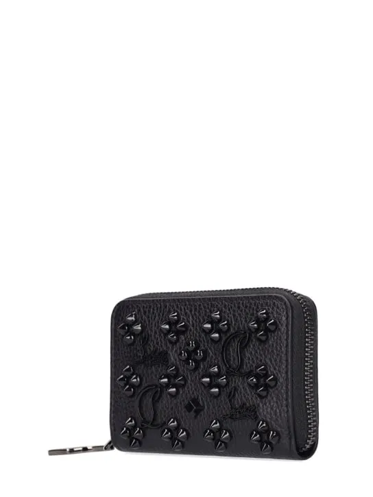 Christian Louboutin   Panettone leather zip wallet 