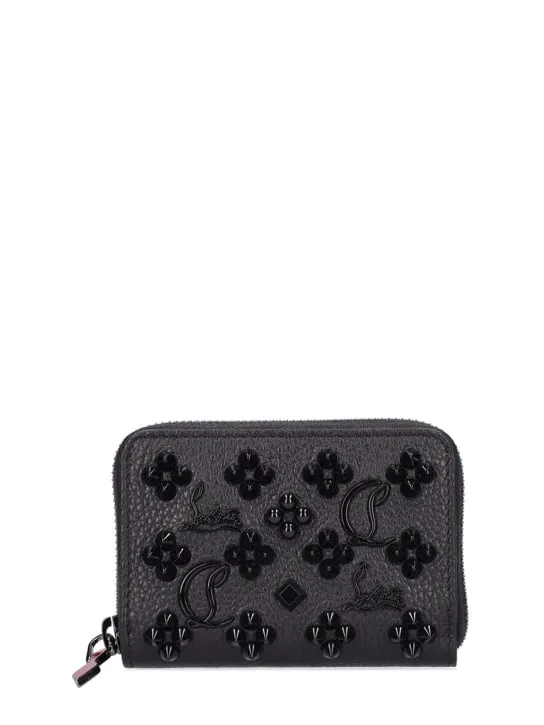 Christian Louboutin   Panettone leather zip wallet 