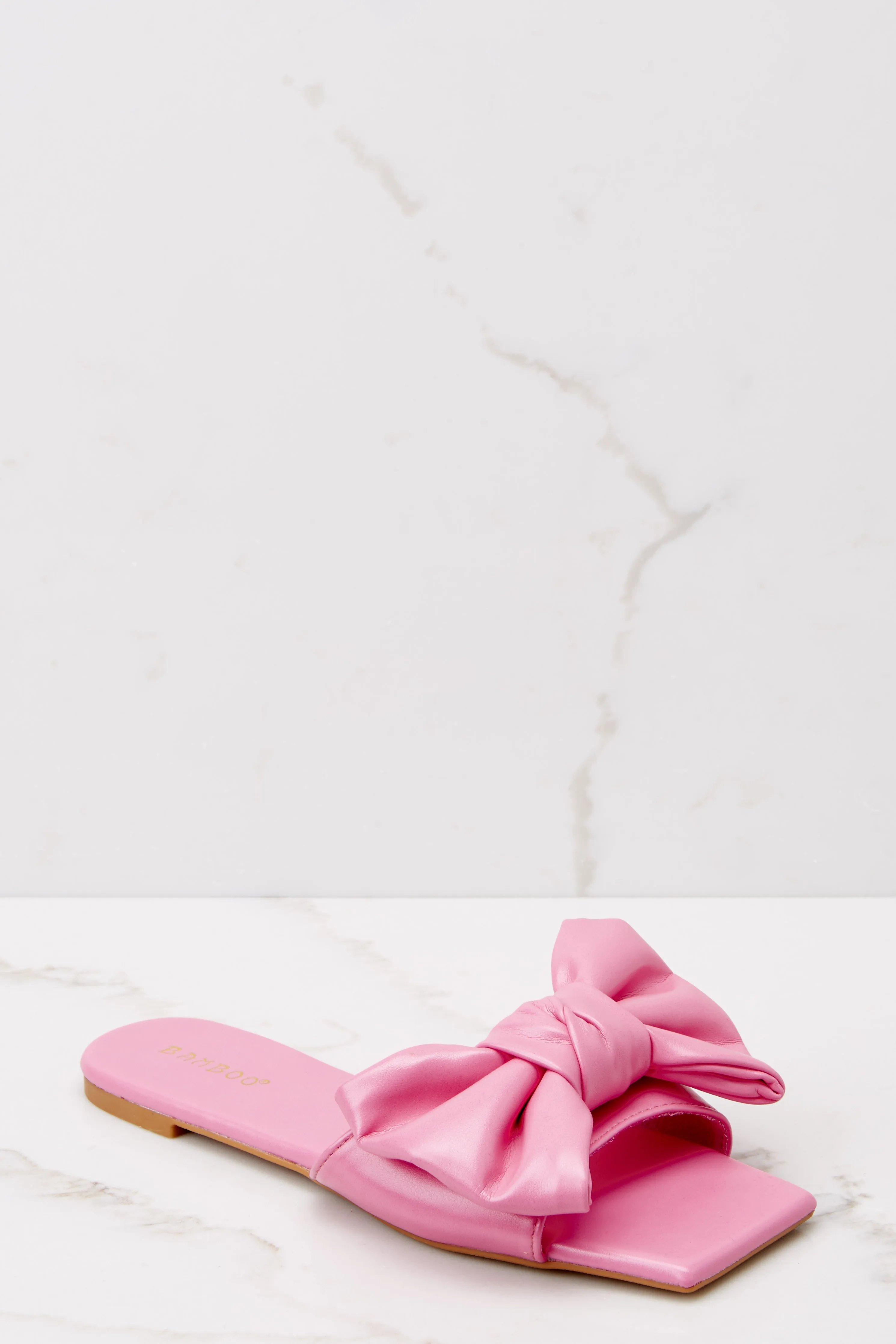 Cupid's Bow Pink Sandals